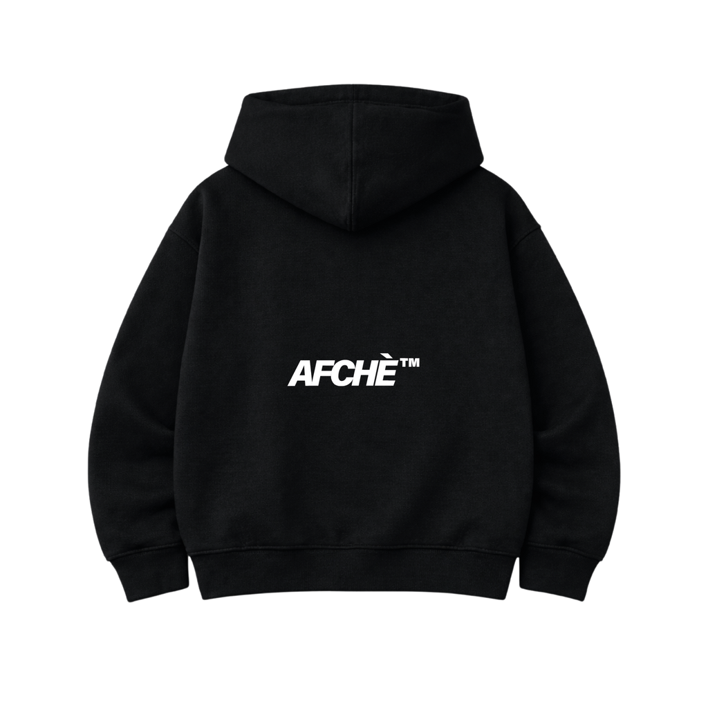 Black Zip Hoodie